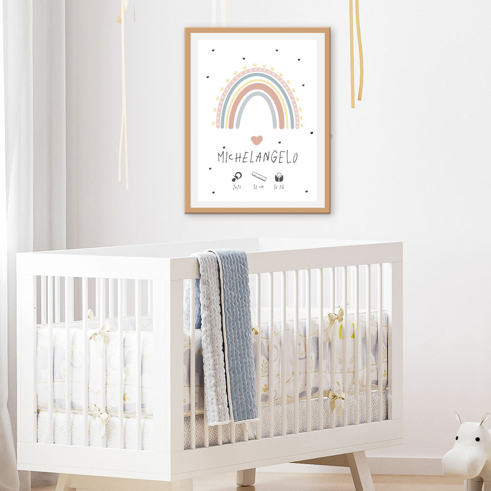 Poster Personalizzato Kids Rainbow
