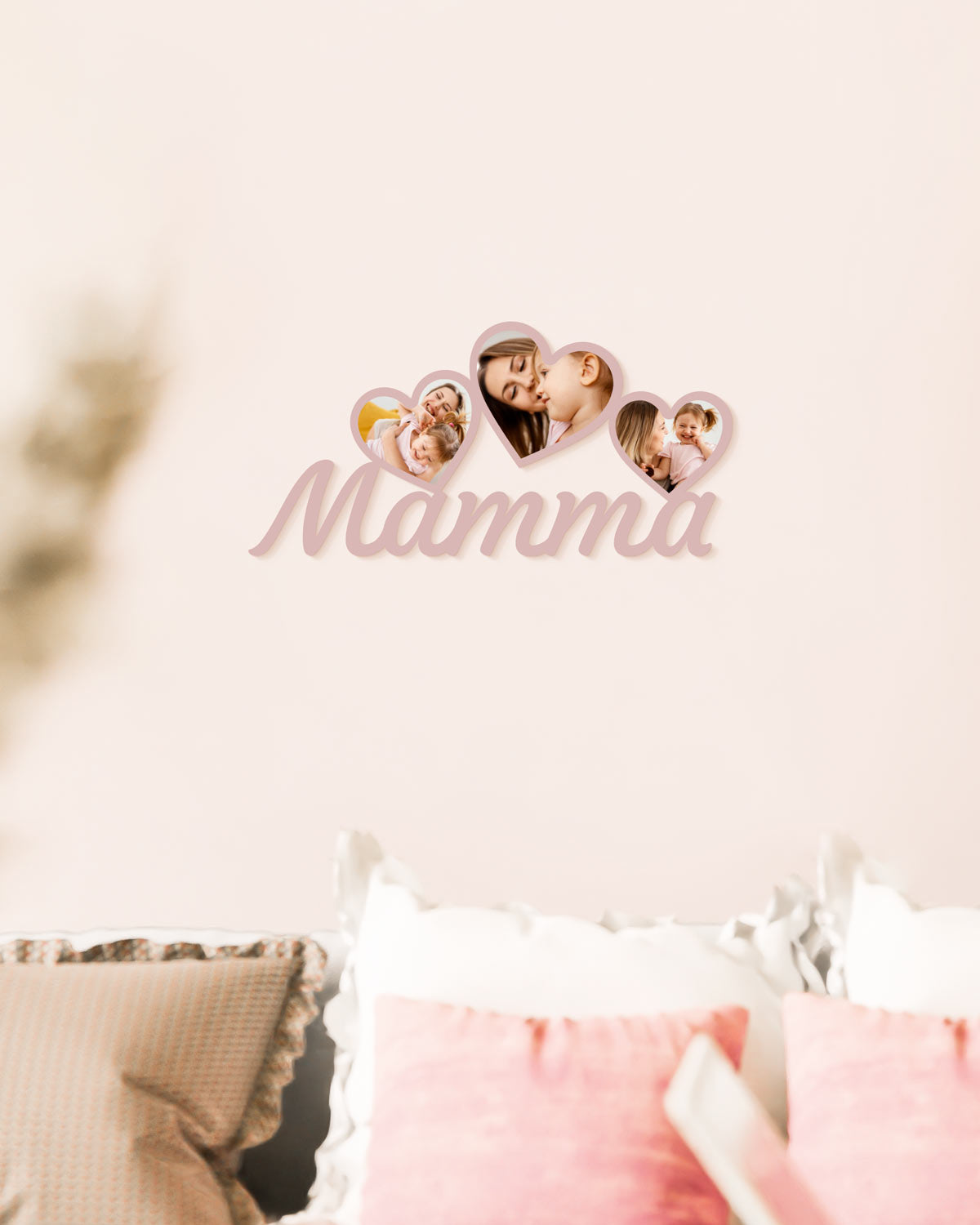 Tavoletta Mamma foto cuori