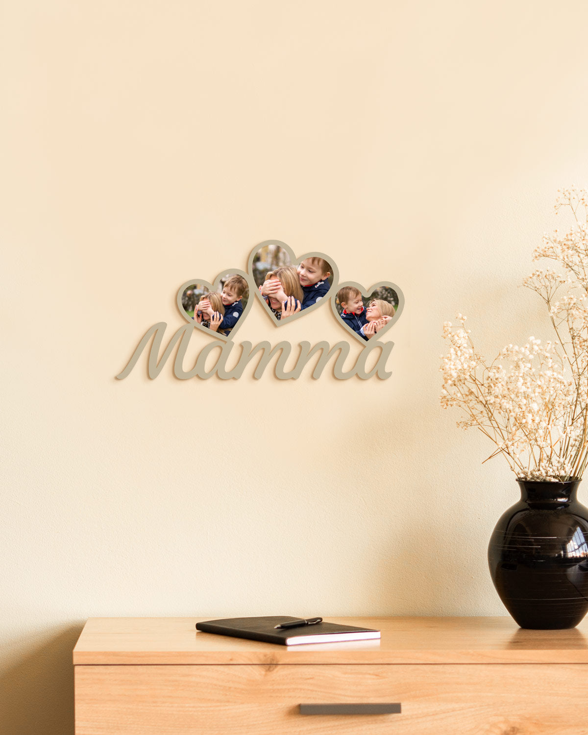 Tavoletta Mamma foto cuori
