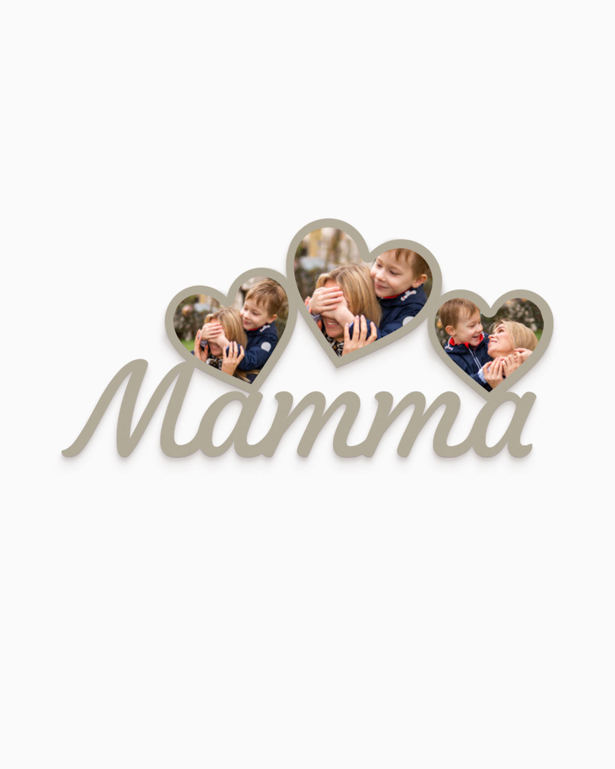 Tavoletta Mamma foto cuori