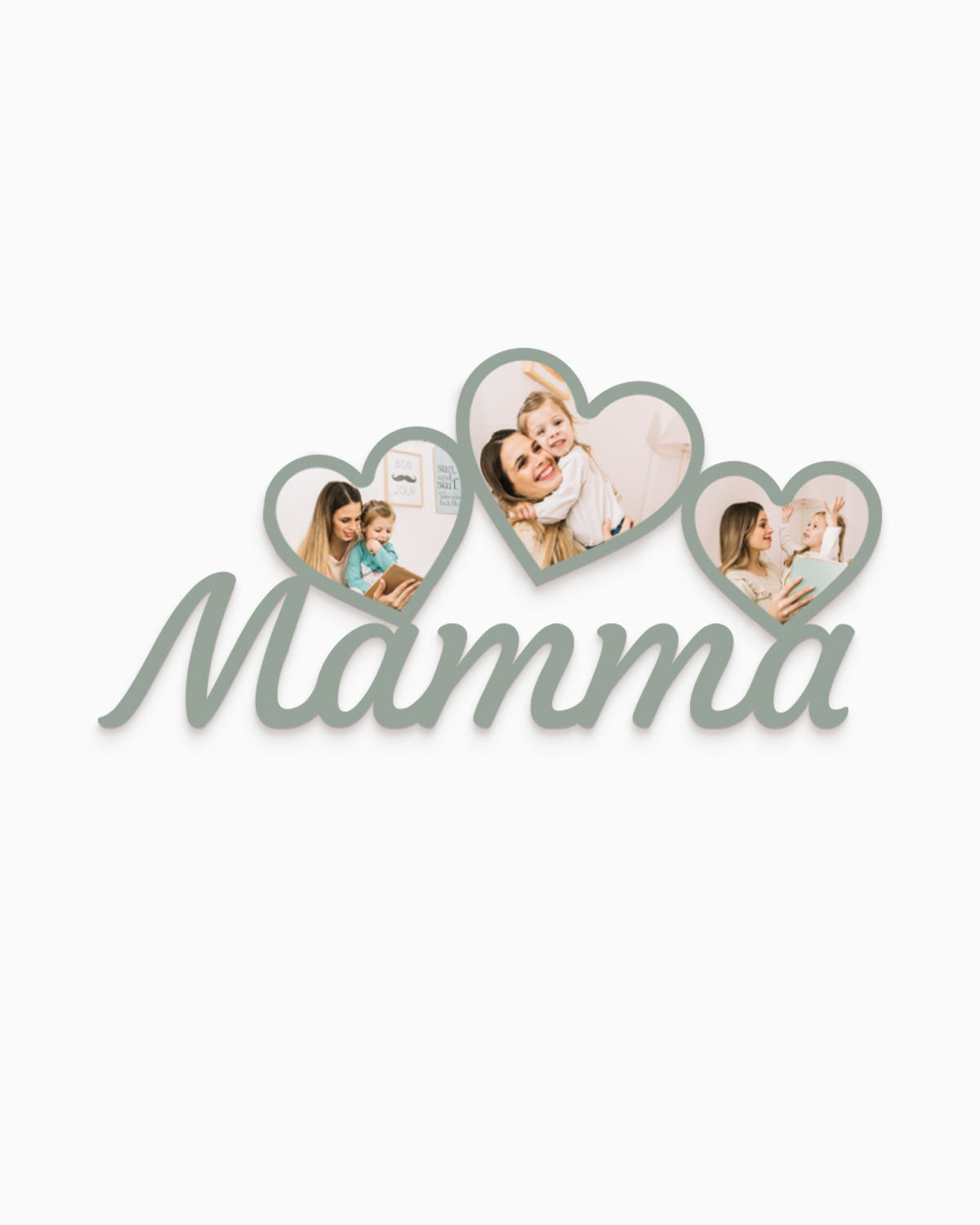 Tavoletta Mamma foto cuori