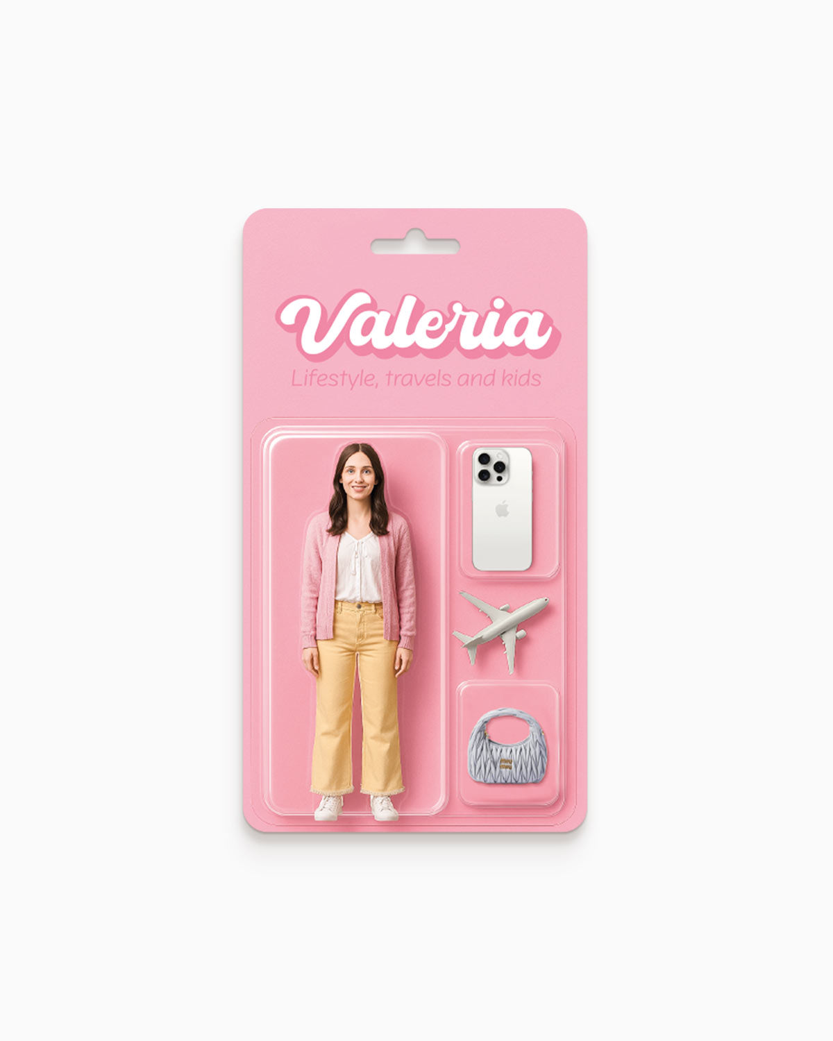 Tavoletta Personalizzata Action Figure