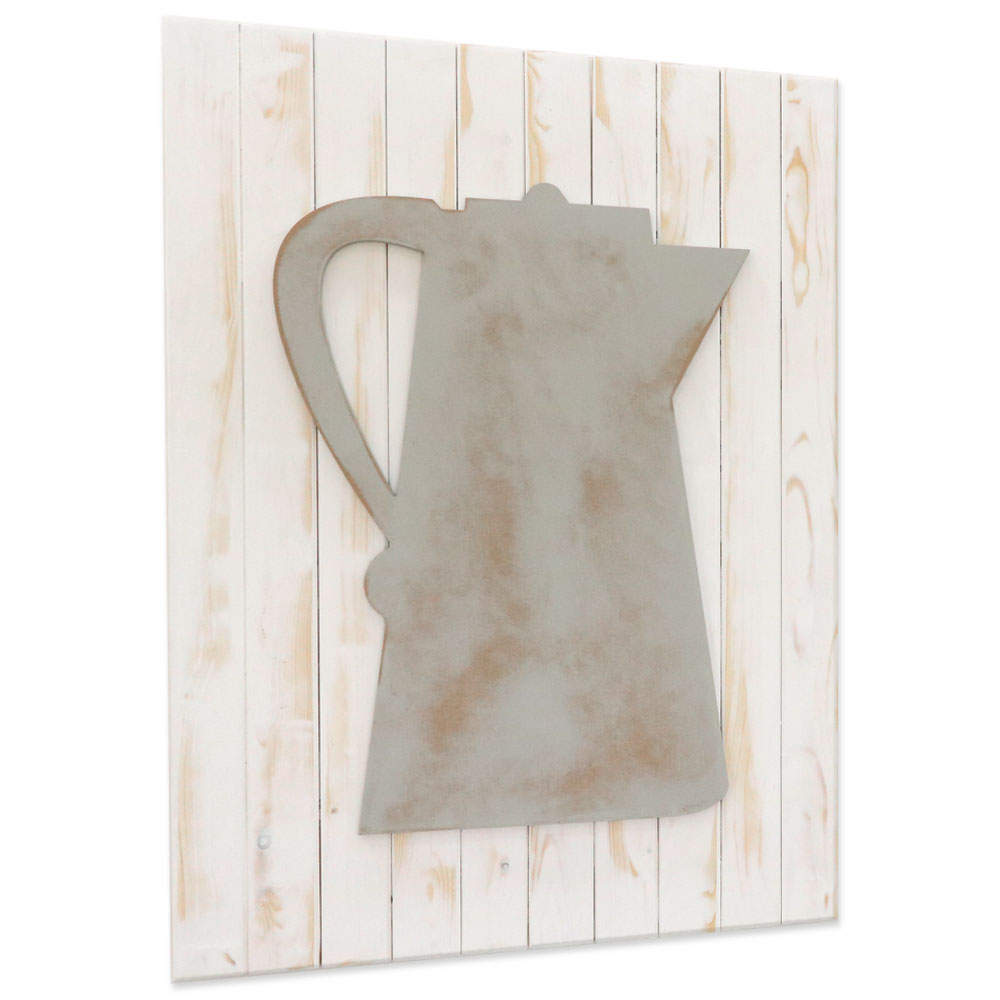 Quadro doghe legno coffee