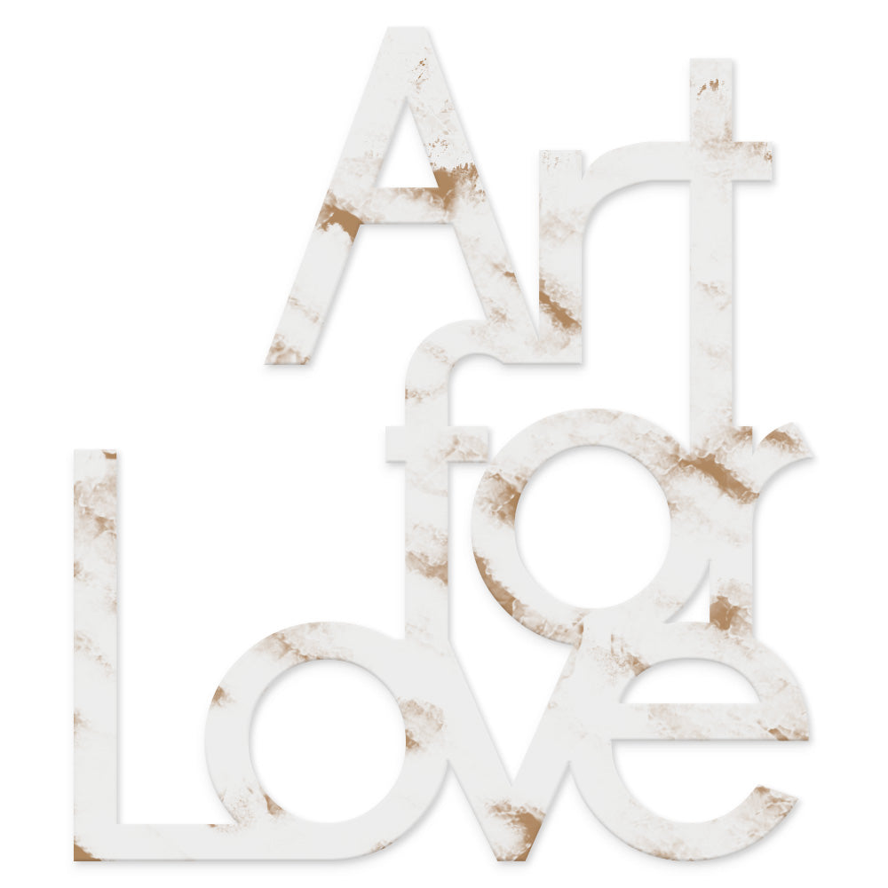 scritta in legno art for love - decorazione per la casa o negozi #colore_shabby