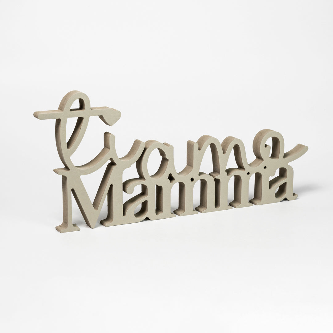 Wooden Plaque I Love You Mom
