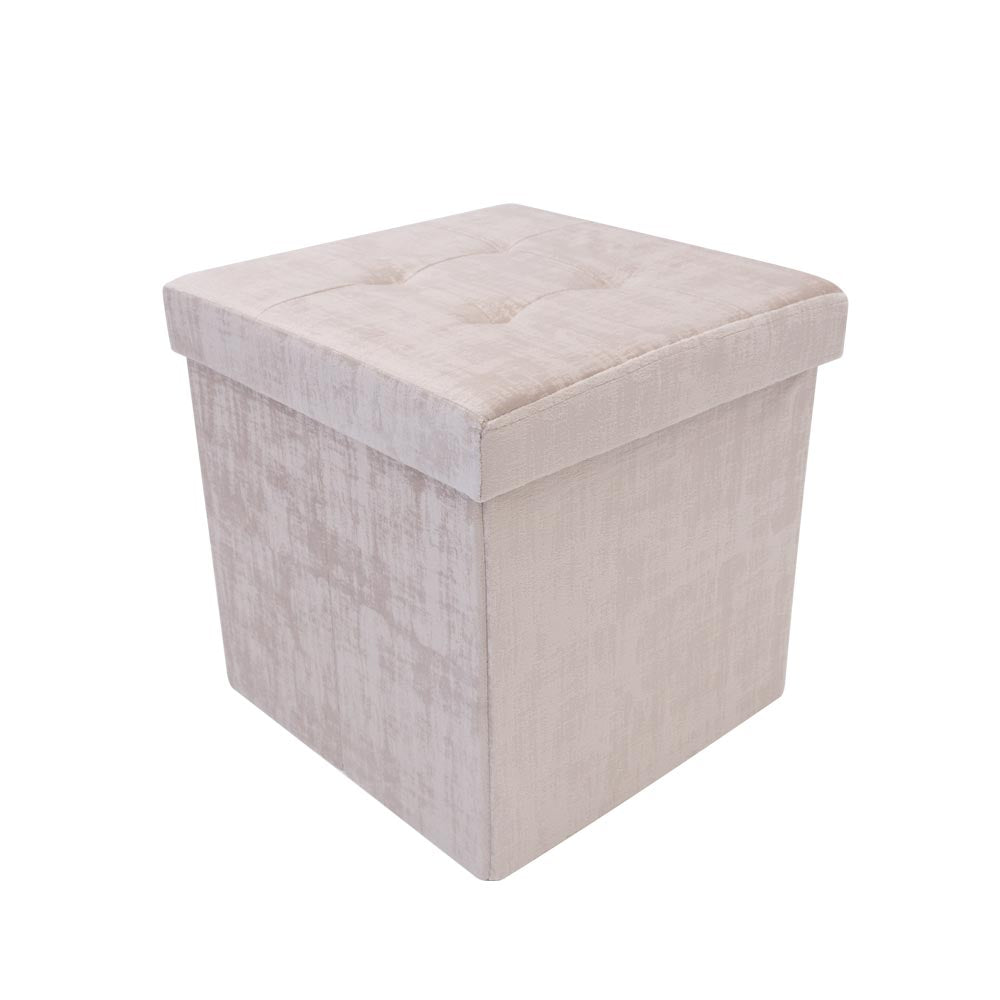 Pouf Contenitore Rosa 40X33X40Cm Mn2002-33 GICOS 