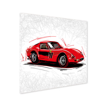 Quadro Iconis Red Car