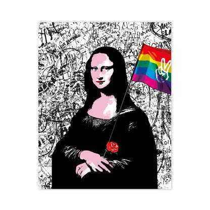 Quadro Iconic Mona Lisa