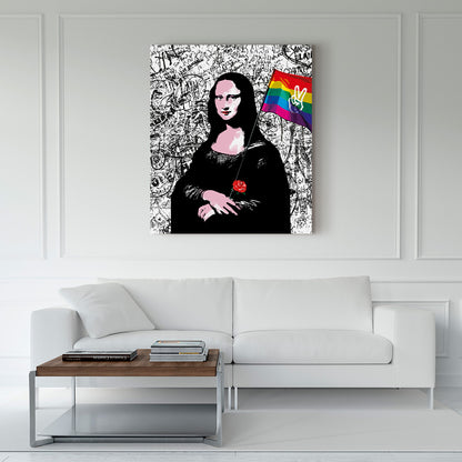 Quadro Iconic Mona Lisa