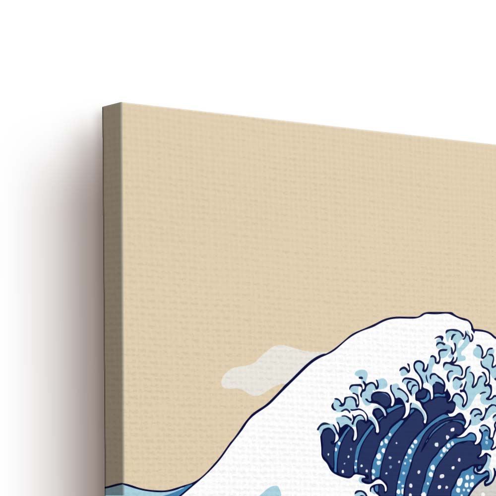 Quadro The great wave