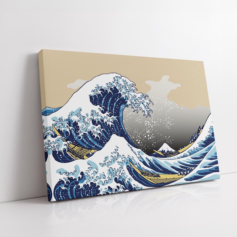 Quadro The great wave