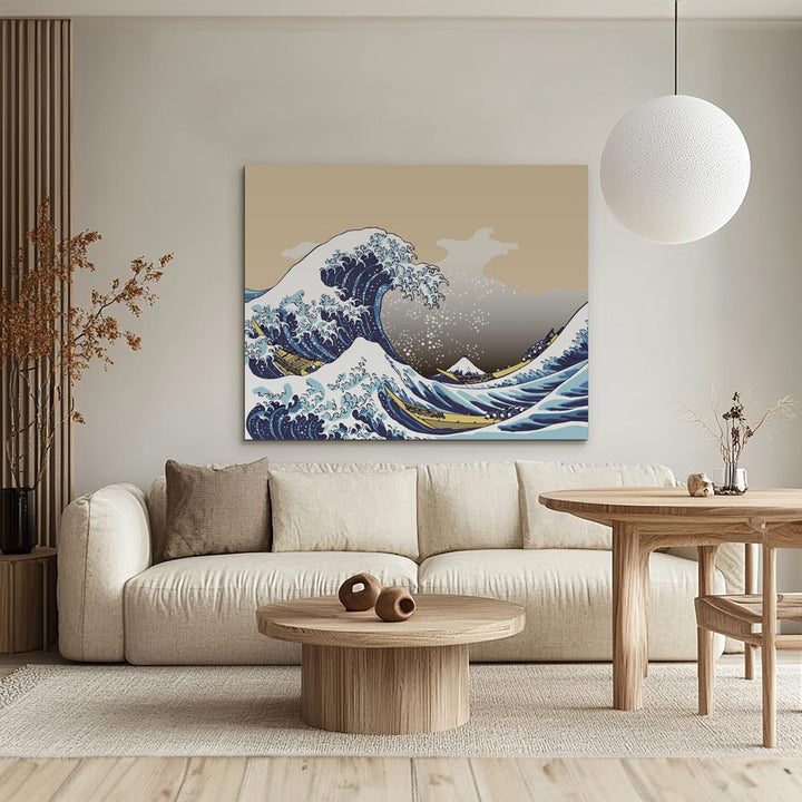 Quadro The great wave