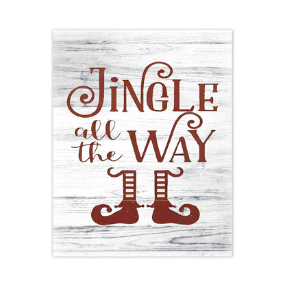 Jingle all the way Christmas framework