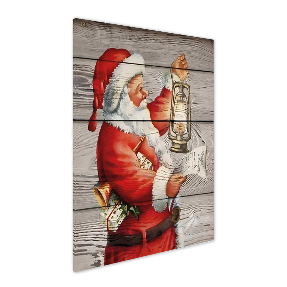 Quadro Natalizio Babbo Natale