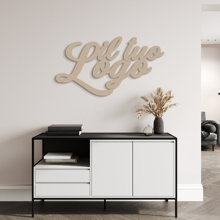 Personalized wooden wall writing