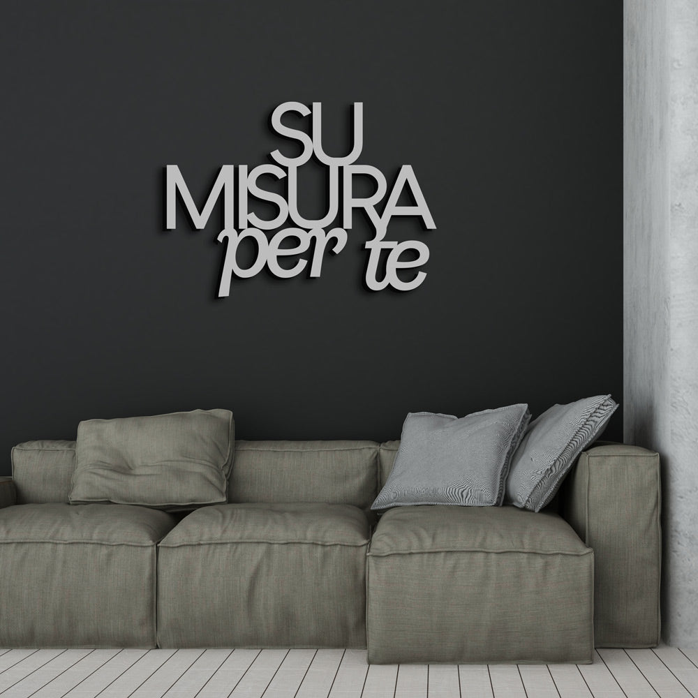 Personalized wooden wall writing