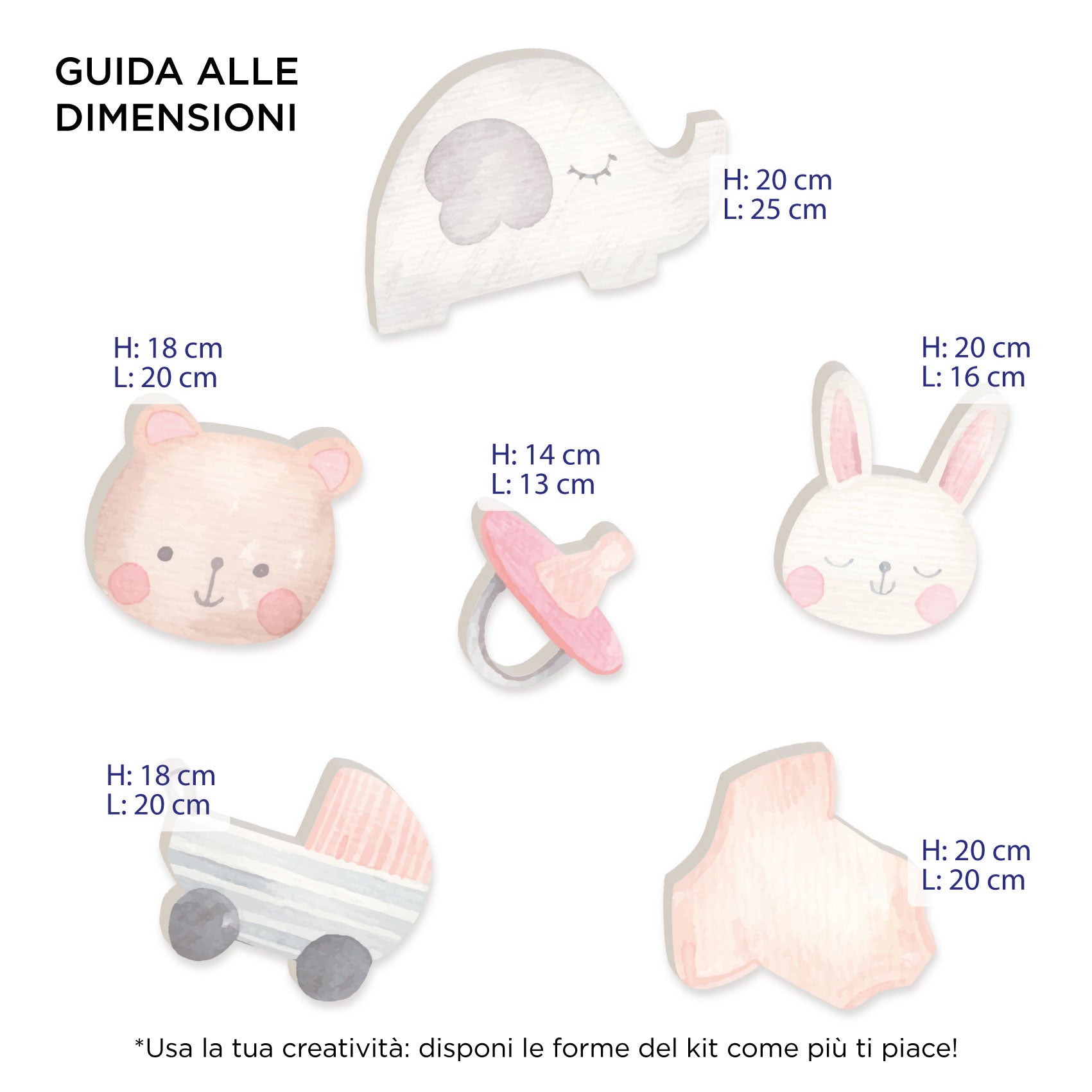 Set di Tavolette Kids Bunny