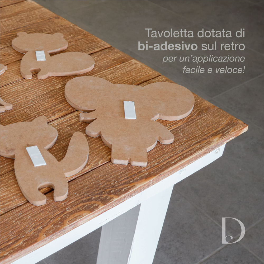 Set di Tavolette Kids Animal