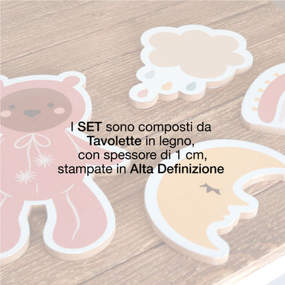 Set di Tavolette Kids Bear Girl