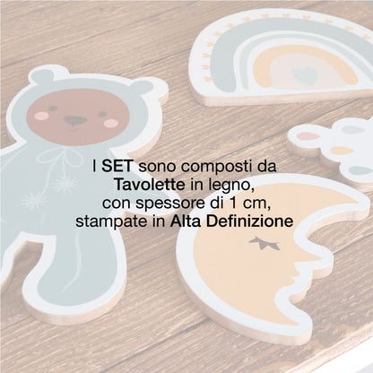 Set di Tavolette Kids Bear Boy