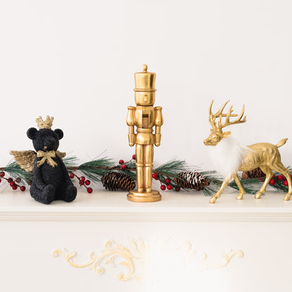 Nutcracker Gold Resin