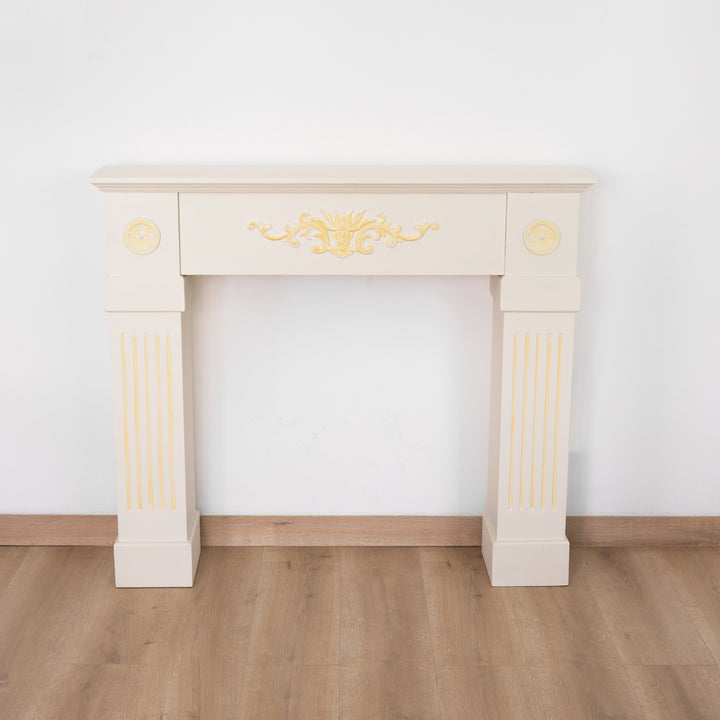 Wooden Fireplace Console