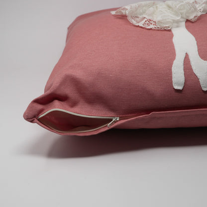 Pink Dancer cushion