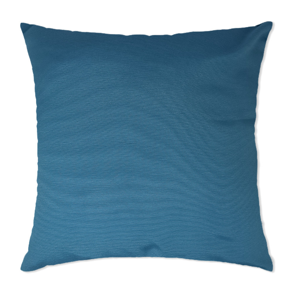 Light blue cotton cushion