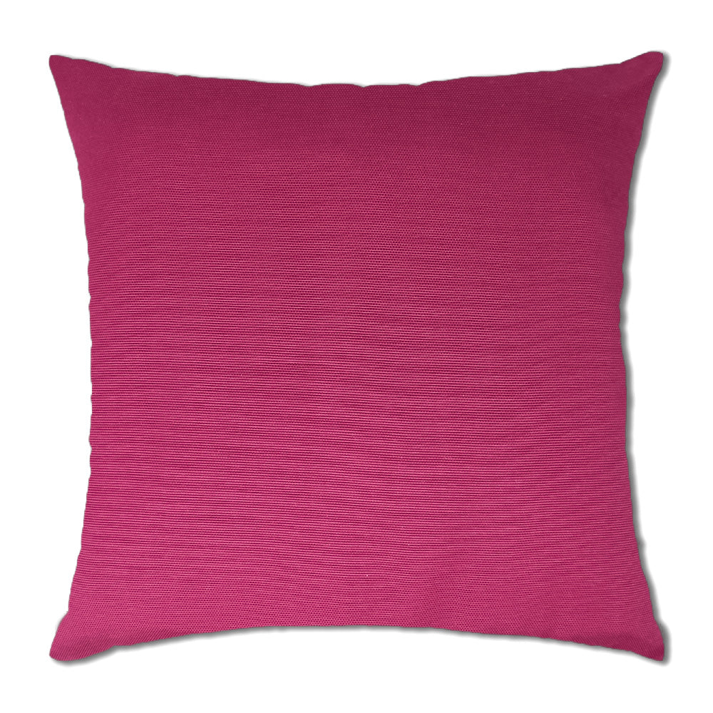 Cuscino in cotone Fucsia