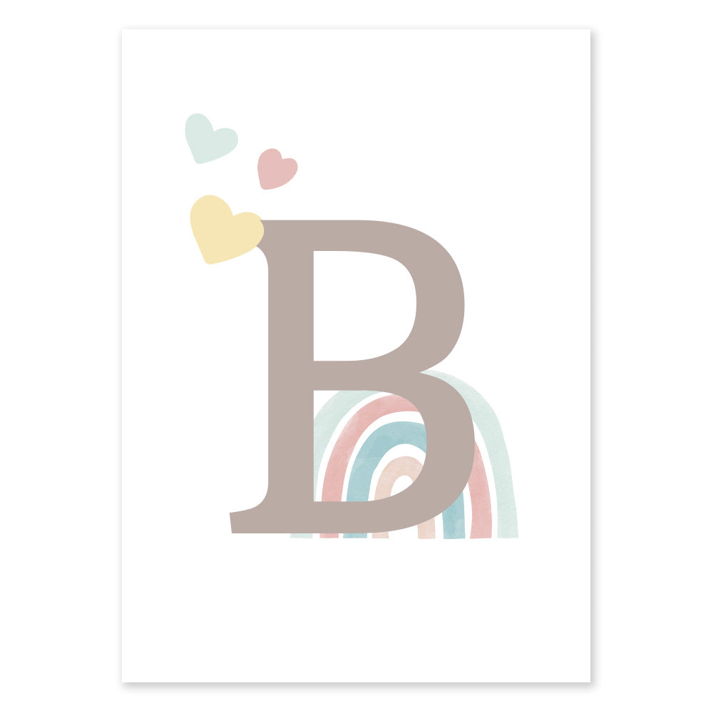 Poster Personalizzato Arcobaleno Boy