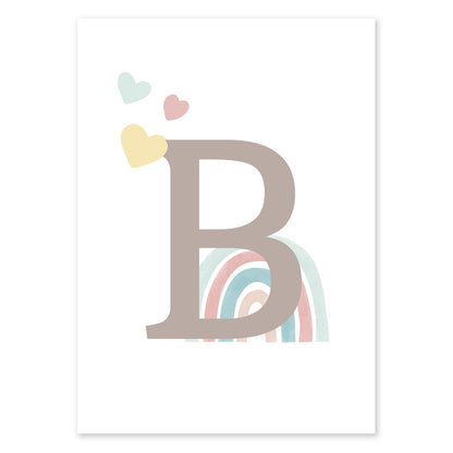 Poster Personalizzato Arcobaleno Boy