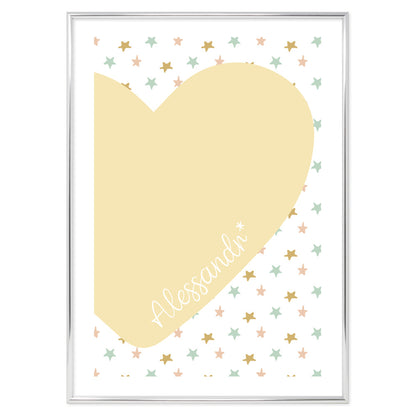 Poster Personalizzato Kids Heart