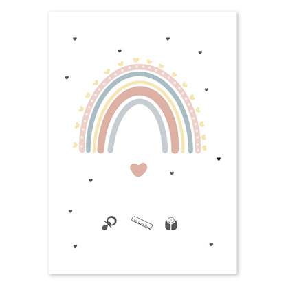 Custom Kids Rainbow Poster