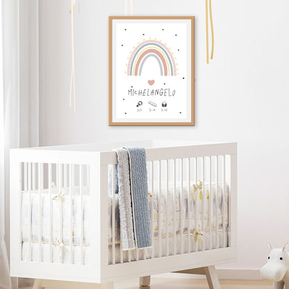 Poster Personalizzato Kids Rainbow