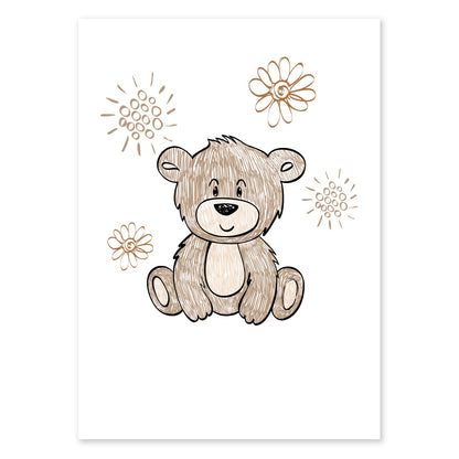 Custom Kids Bear Poster