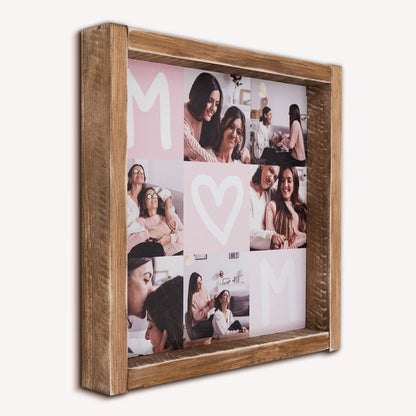 Tavoletta Foto personalizzate con Cornice in Legno