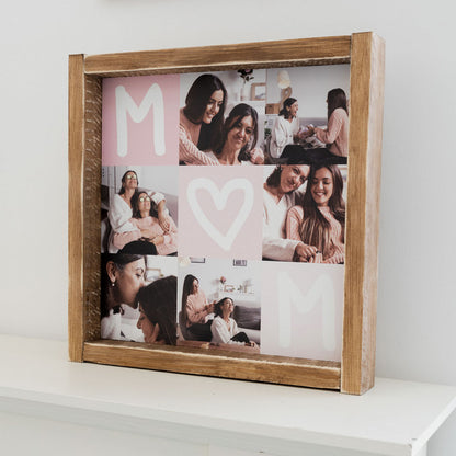 Tavoletta Foto personalizzate con Cornice in Legno