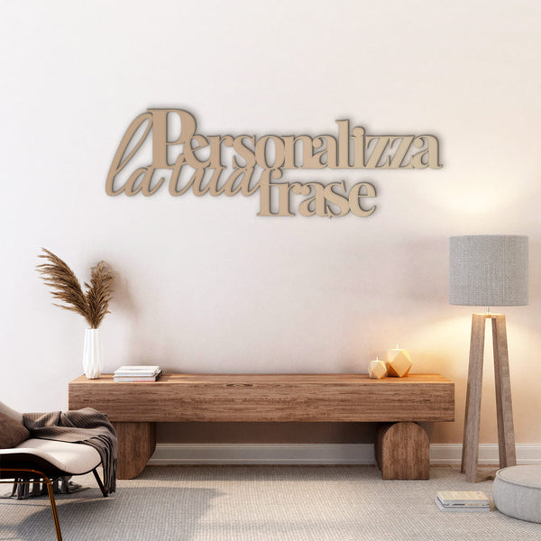 Scritte in legno da parete personalizzate / a te – CopyCenterShop