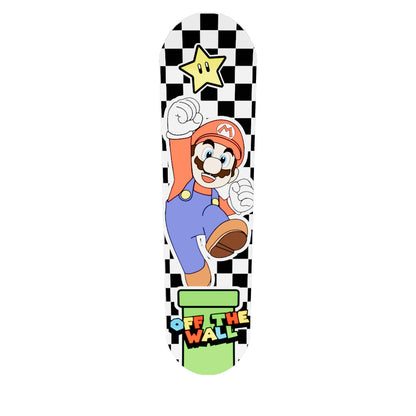 Skate Mario off the wall