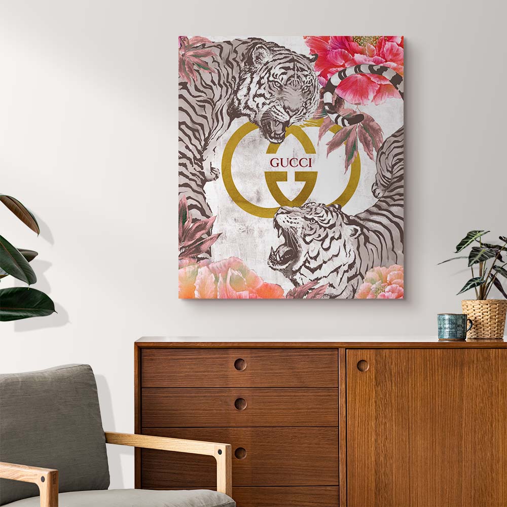 Quadro Glamour Tiger