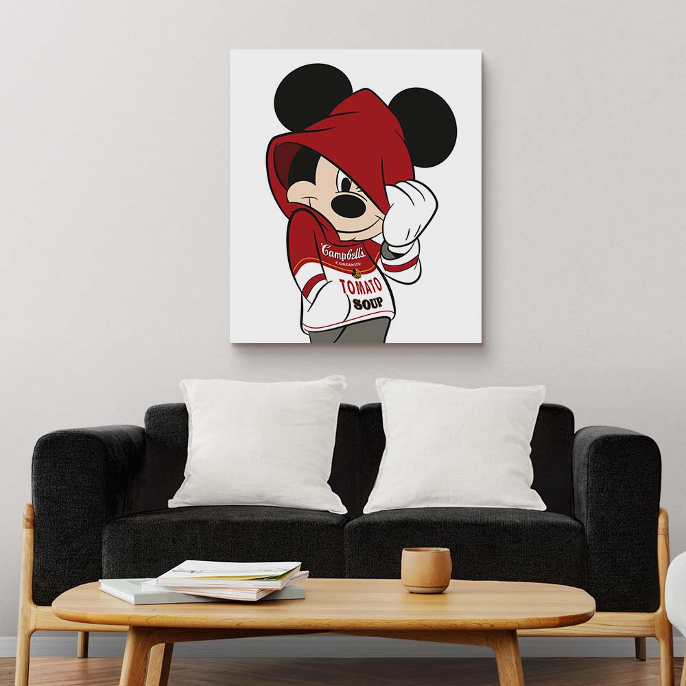 Mickey Tomato Soup painting