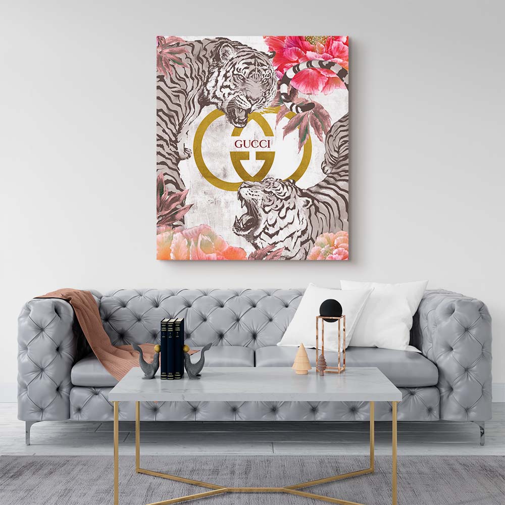 Quadro Glamour Tiger