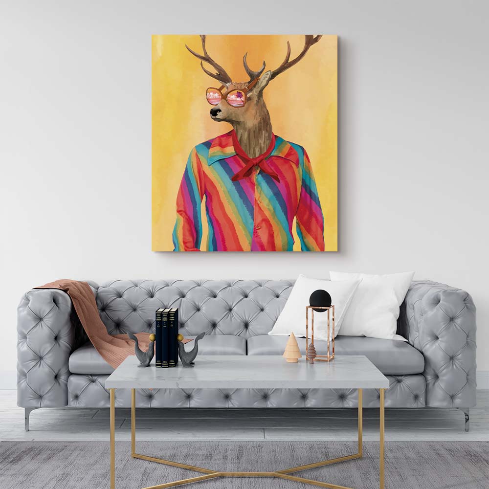 Glamor Deer painting