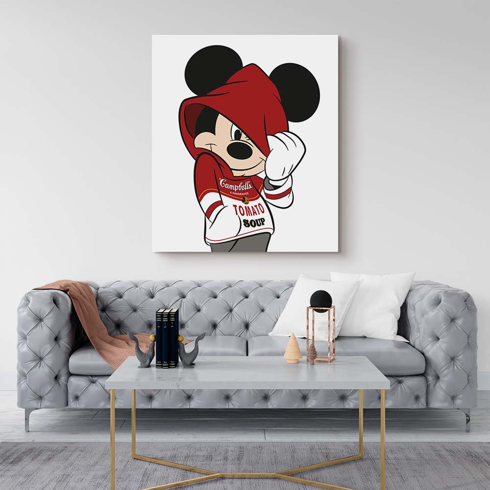 Mickey Tomato Soup painting