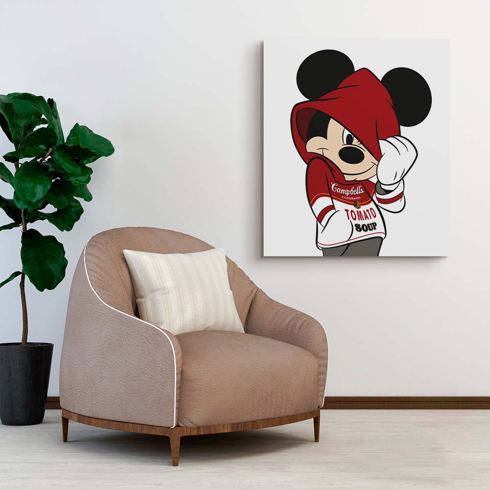 Quadro Mickey Tomato Soup