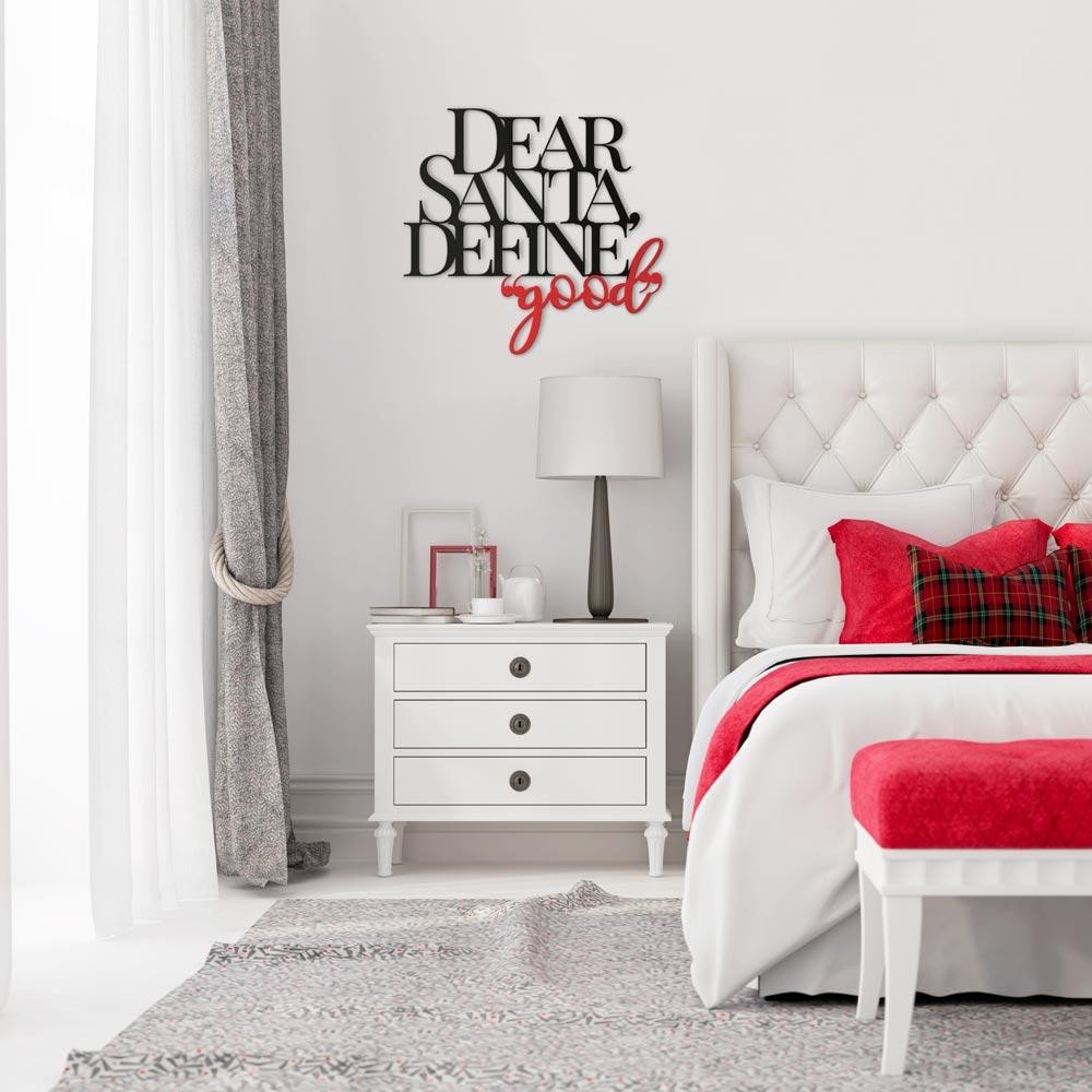 Decorazione Dear Santa Define