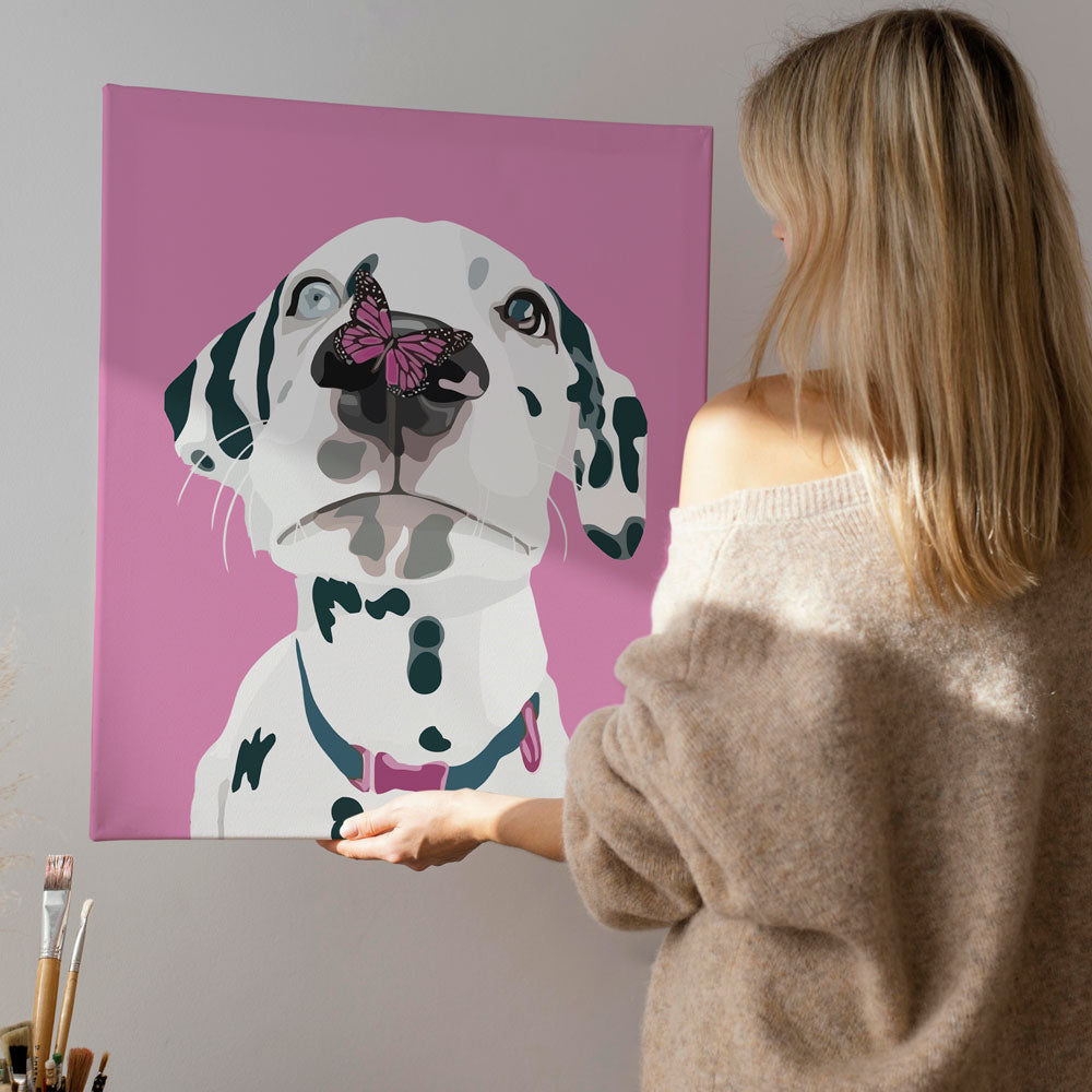 Dalmatian painting