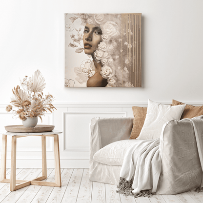 Elegant roses painting