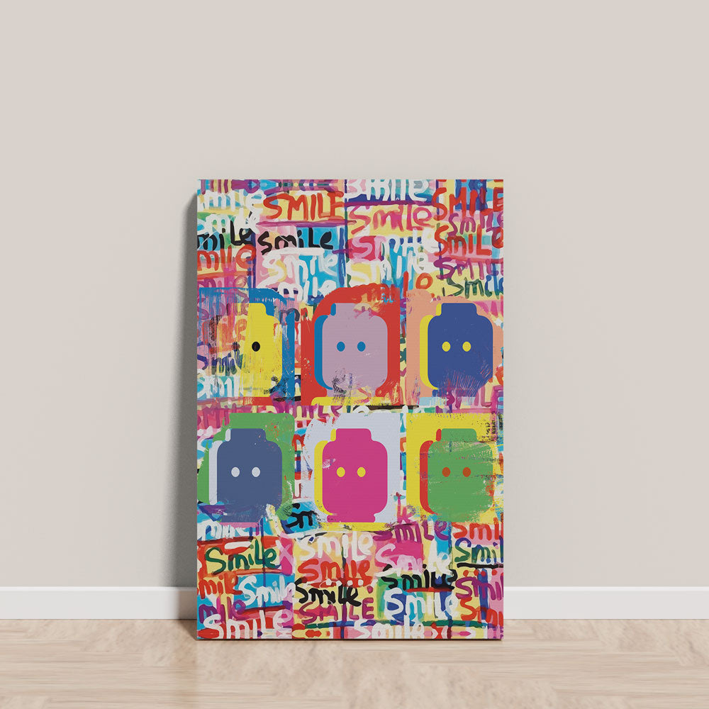 Quadro Colorful Smiles