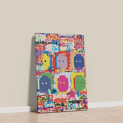 Quadro Colorful Smiles